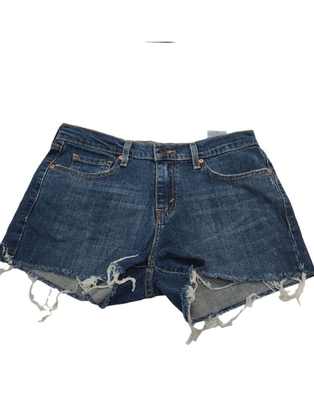 Levis 516 denim Jean cut off shorts Womens size 8